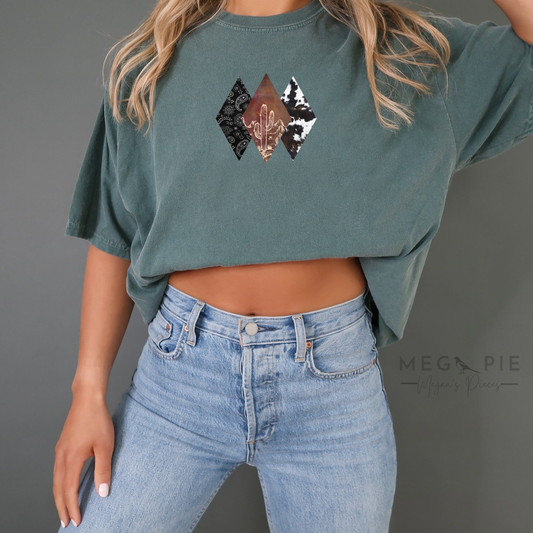 Western Diamond Tee