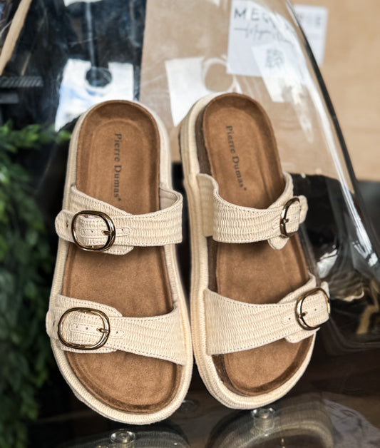 Cream Cutie Sandals