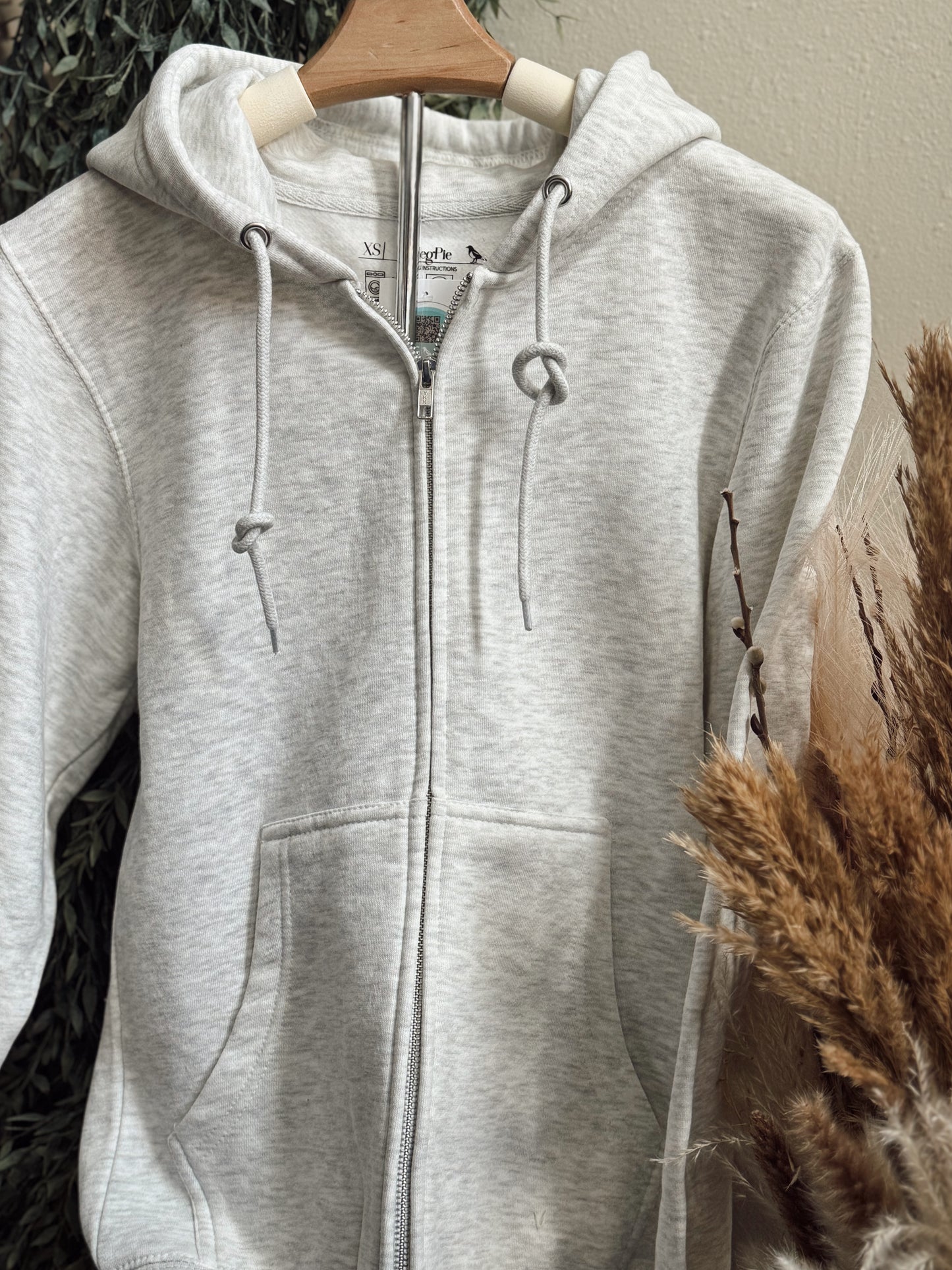 FIND HIM Zip-up | Oatmeal Heather